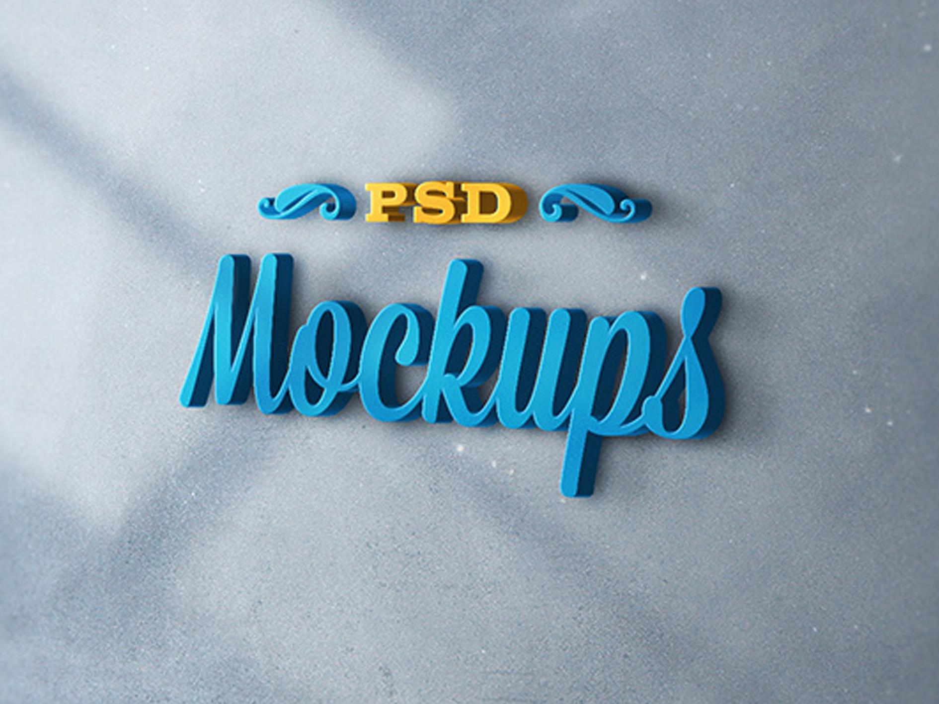 Custom 3D lettering logos